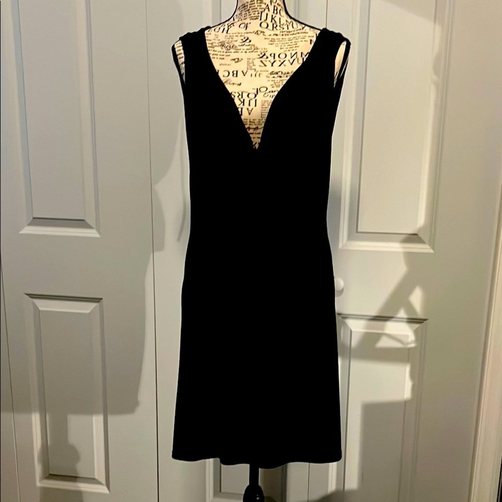 Elegant Black Sleeveless Dress
